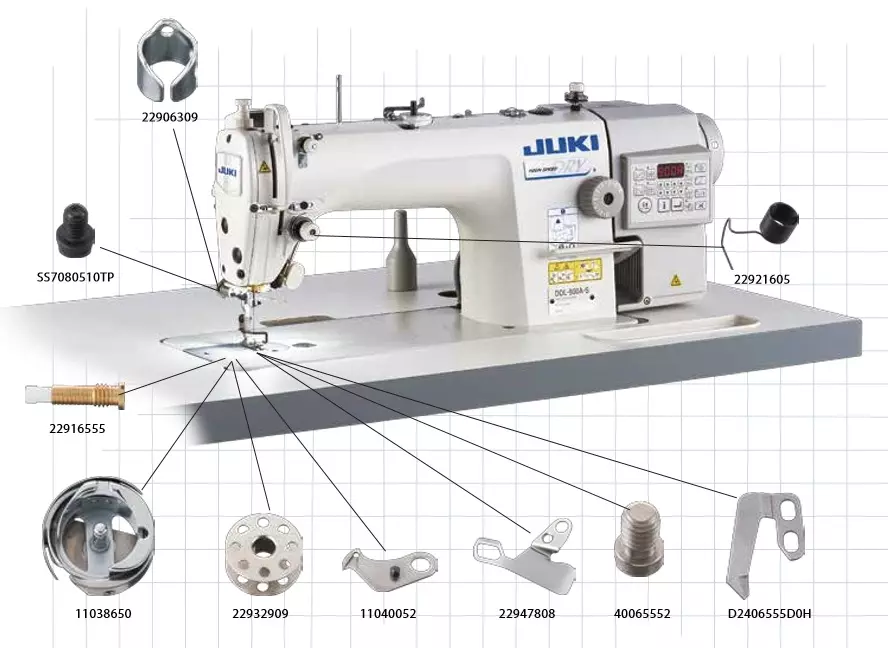 Spare Parts Kit Juki Ddl Ddl A Goldstar Tool